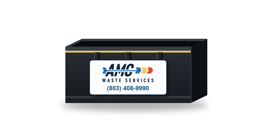 AMC Waste Services 10 yard dumpster